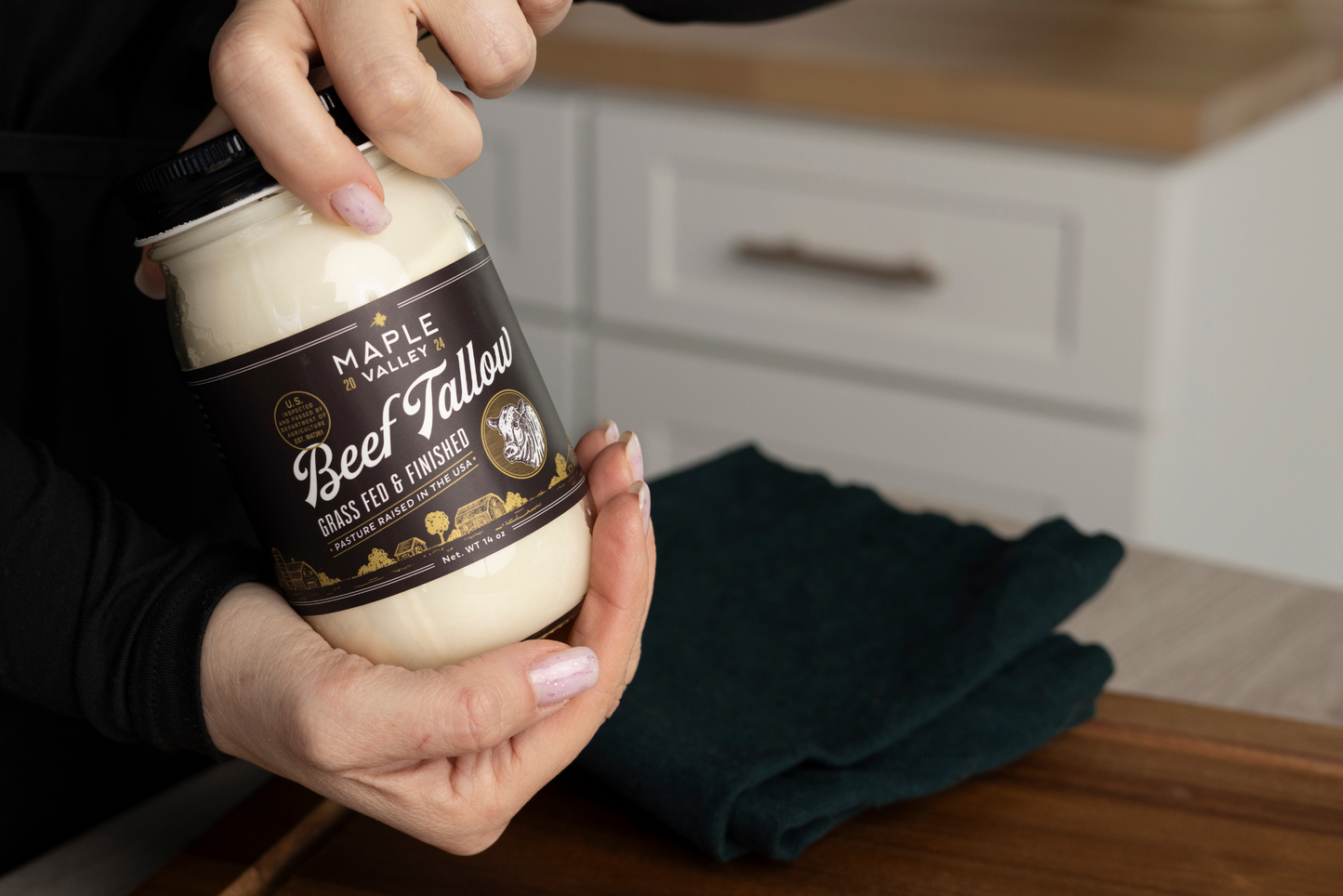 100% Grass Fed & Finished Beef Tallow