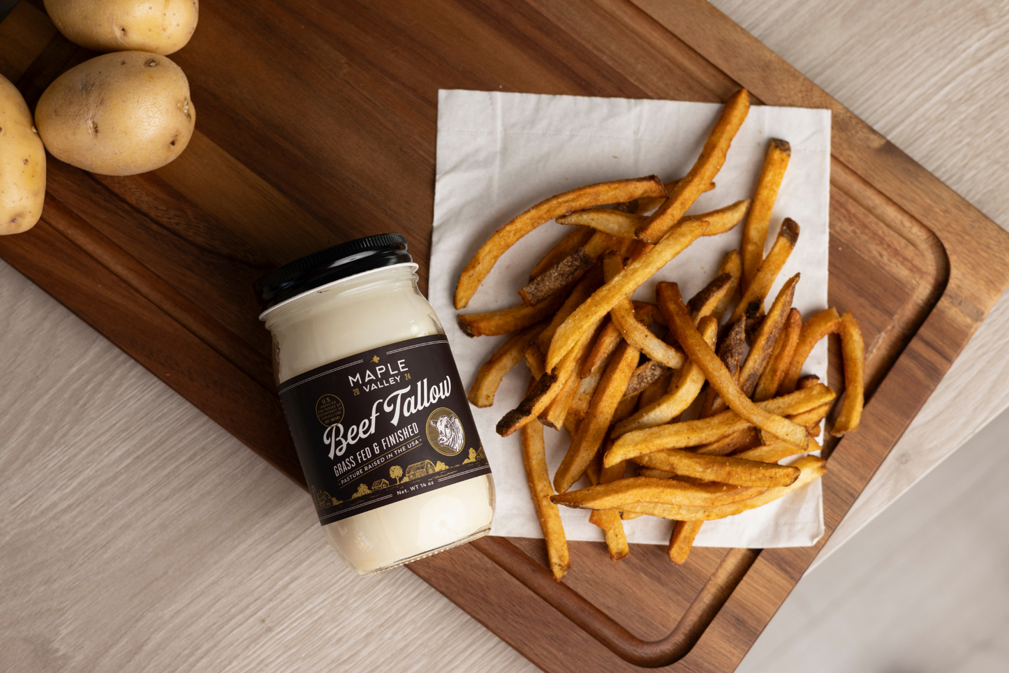 100% Grass Fed & Finished Beef Tallow